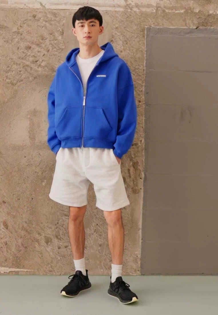 DIAGO HOODED ZIP JACKET UNISEX - Sweatjacke - Dazzling Blue 4 DIAGO HOODED ZIP JACKET UNISEX - Sweatjacke - Dazzling Blue – Bild 2