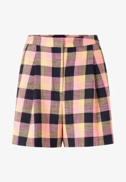 Rich&royal NACHHALTIGE KARO - Shorts - Midnight Blue -Frauen Geschäft 00bd58c9d0f341ba8fb15e5b62ac71c4