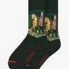 RENÉ MAGRITTE - THE BLANK SIGNATURE - Socken - Dark Green