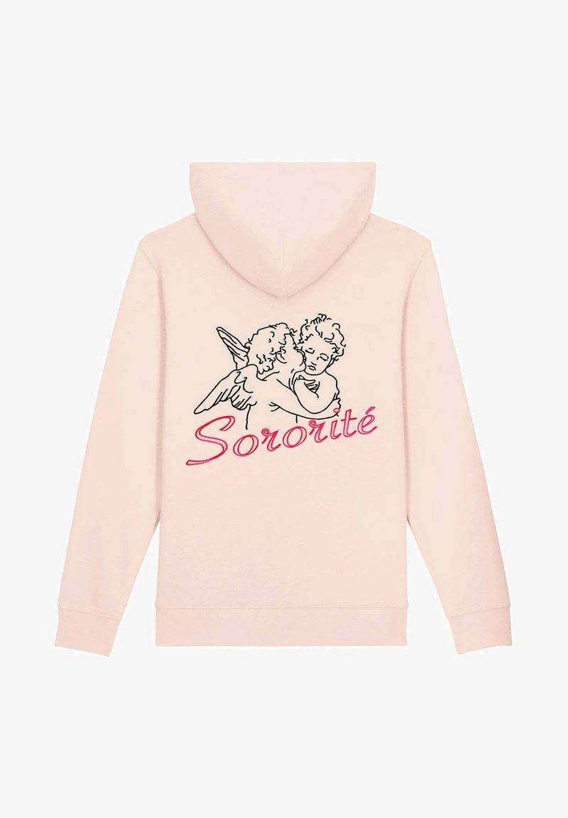 SORORITE BACK EMBROIDERY UNISEX - Kapuzenpullover - Light Pink 5 SORORITE BACK EMBROIDERY UNISEX - Kapuzenpullover - Light Pink – Bild 3