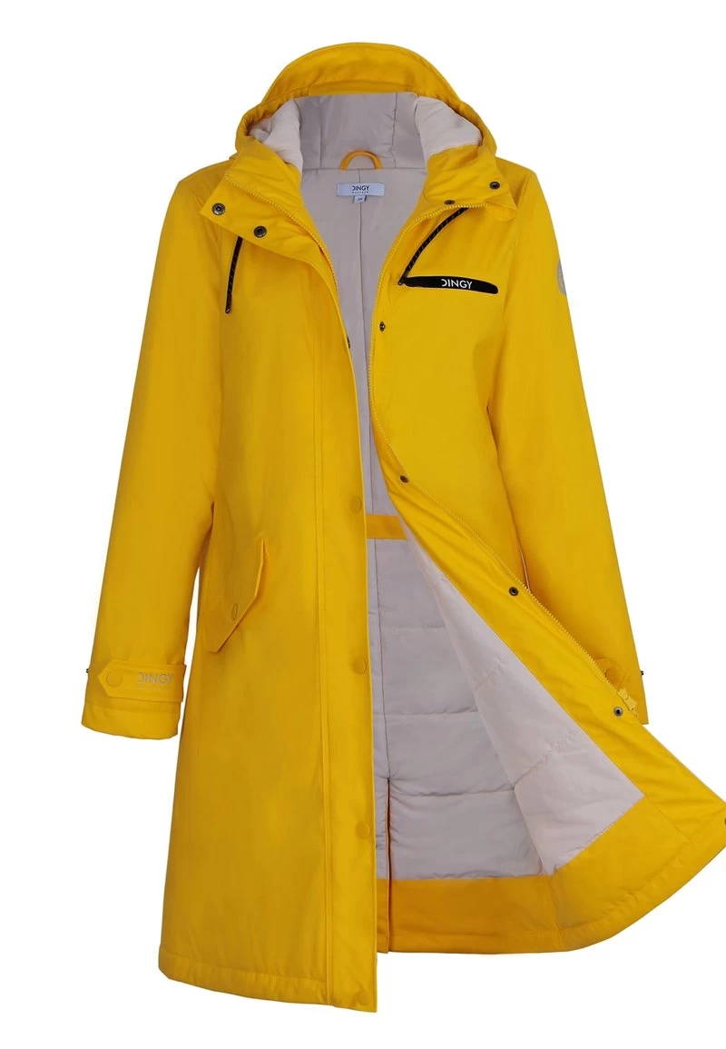 MEGAN - Regenjacke / Wasserabweisende Jacke - Geel 6 MEGAN - Regenjacke / Wasserabweisende Jacke - Geel – Bild 4