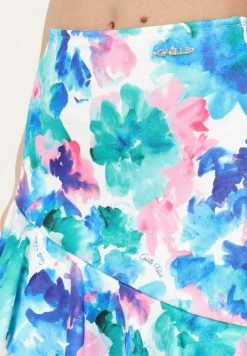 A-Linien-Rock - Multicolor Blu Cobalto -Frauen Geschäft 06fcc12983974dc1a8dbfd2c1c66a2c3