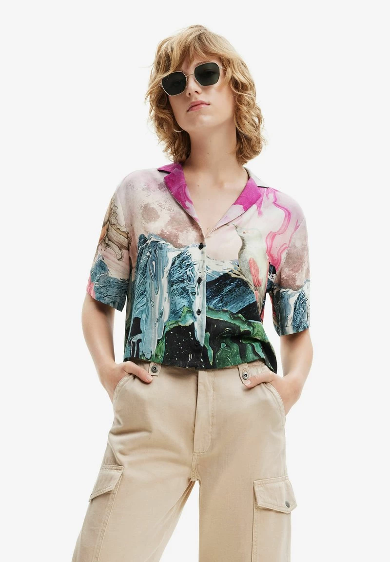 Desigual Hemdbluse - Red 3 Desigual Hemdbluse - Red