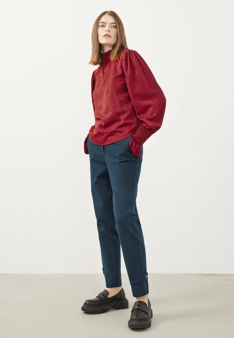 PETROL SNAP FASTENED - Stoffhose - Green 4 PETROL SNAP FASTENED - Stoffhose - Green – Bild 2