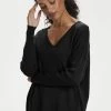 Kaffe KAMACHELLE - Strickpullover - Black Deep -Frauen Geschäft 0a31c2f57e42453d8d5cfbc0ffc5f551