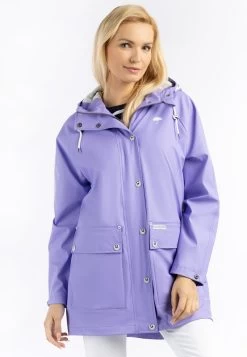 Schmuddelwedda Regenjacke / Wasserabweisende Jacke - Flieder