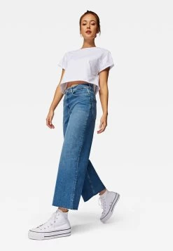 Mavi PALOMA - Flared Jeans - Mid Used Denim -Frauen Geschäft 0e886da29f05495f8aa425f3064cf45f