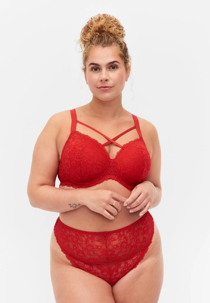 Zizzi G-STRING WITH REGULAR WAIST - String - Red Ass 3 Zizzi G-STRING WITH REGULAR WAIST - String - Red Ass