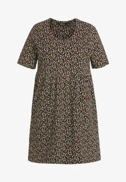 Ulla Popken LONG STIPPELTJES RONDE HALS KORTE MOUWEN - Bluse - Multicoloured 11 Ulla Popken LONG STIPPELTJES RONDE HALS KORTE MOUWEN - Bluse - Multicoloured -Frauen Geschäft 11171523b1b74cc9ab8356f4f5fd983d