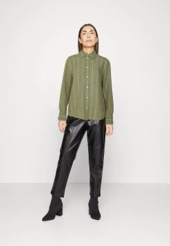 Marks & Spencer REGULAR - Hemdbluse - Dark Green Mix 9 Marks & Spencer REGULAR - Hemdbluse - Dark Green Mix -Frauen Geschäft 123a463ade734bee9c758b51f49d50a3