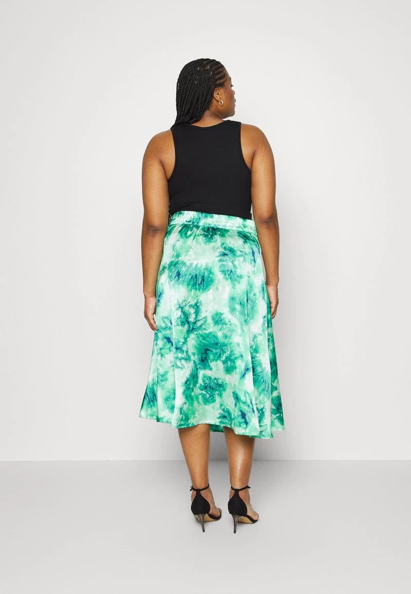 OBJSUMAI CELESTE SKIRT - A-Linien-Rock - Fern Green 5 OBJSUMAI CELESTE SKIRT - A-Linien-Rock - Fern Green – Bild 3