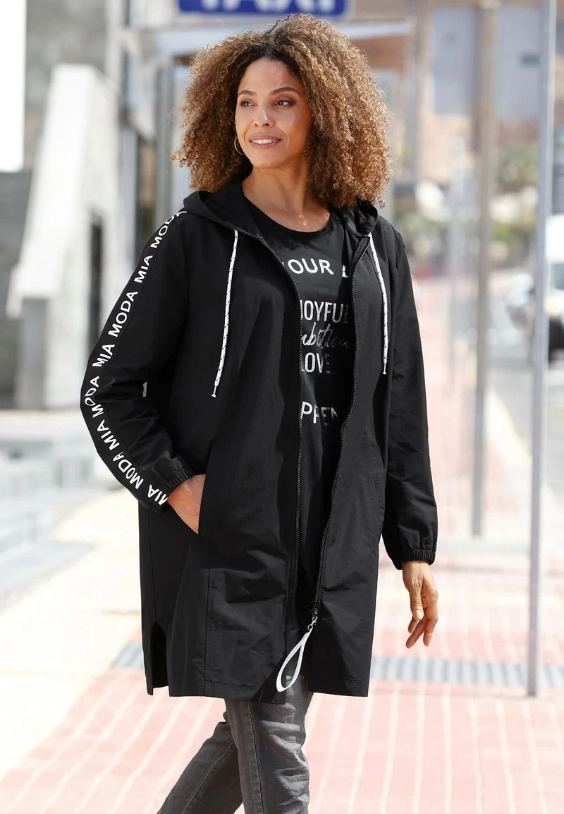 Kurzmantel - Schwarz 3 Kurzmantel - Schwarz