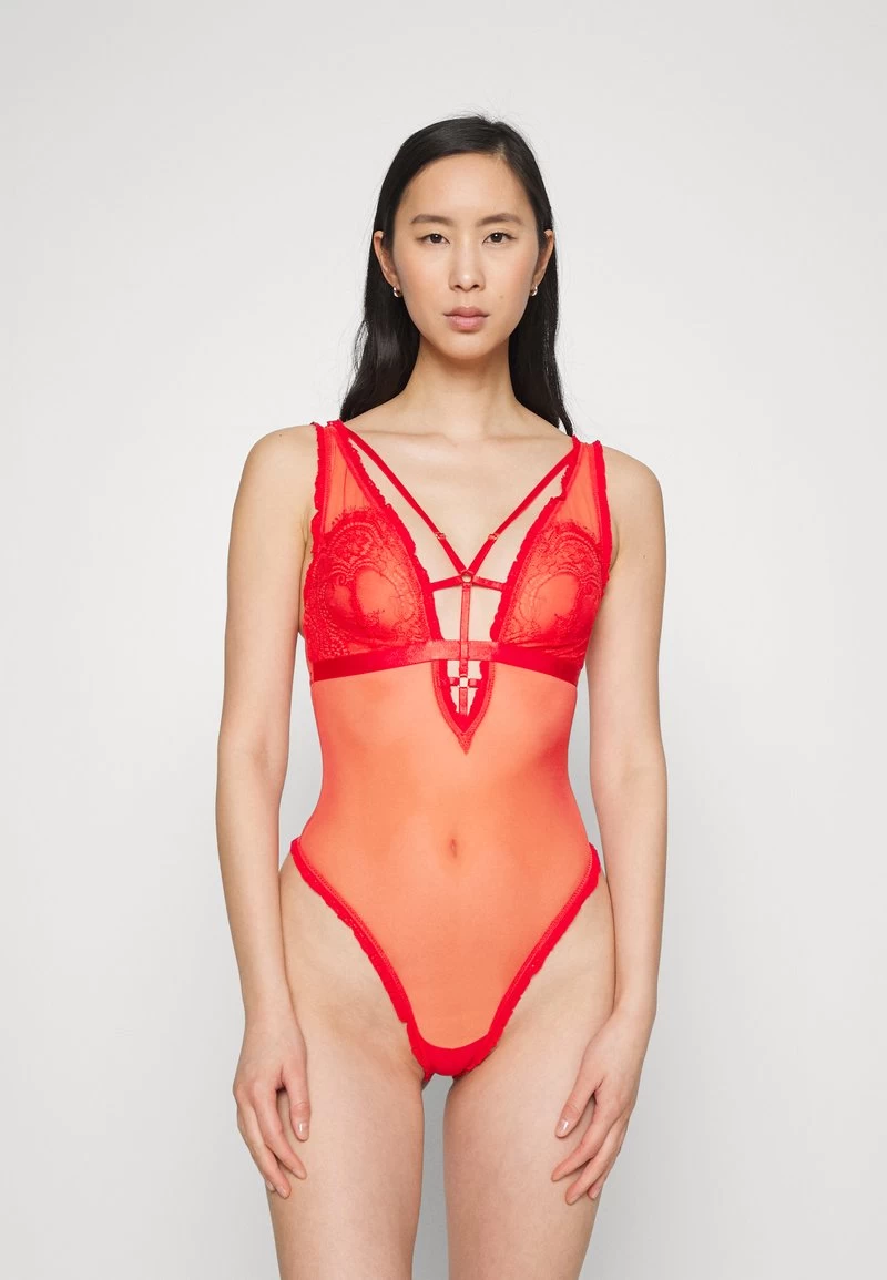 Playful Promises NIAMH PLUNGE - Body - Red 3 Playful Promises NIAMH PLUNGE - Body - Red