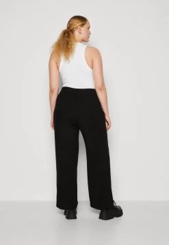 SLFVIVA GULIA LONG PANT CURVE - Stoffhose - Black -Frauen Geschäft 145363ac3a7c4da9874710182b2cad66