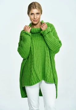 Strickpullover - Green -Frauen Geschäft 1550442975c04b36a8cda54e6389b753