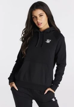 SIKSILK OVERHEAD HOODIE - Kapuzenpullover - Black