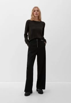 QS By S.Oliver MIT GLITZERGARN - Strickpullover - Schwarz 9 QS By S.Oliver MIT GLITZERGARN - Strickpullover - Schwarz -Frauen Geschäft 161a18fc0a0d451198982904a1d138e7