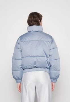 Abercrombie & Fitch MINI POWER PUFF - Daunenmantel - Blue Fog -Frauen Geschäft 16a35396cd9b46ed964ccc5f9fb251b5