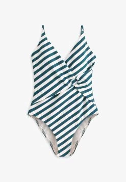 Next RUCHED TUMMY CONTROL WRAP STANDARD - Badeanzug - Black Tropical -Frauen Geschäft 16d7c7e4b22c4e6a8c8eaa6895403143