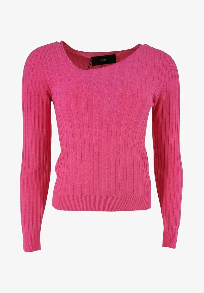ARMA LANGARM - Strickpullover - Pink 3 ARMA LANGARM - Strickpullover - Pink