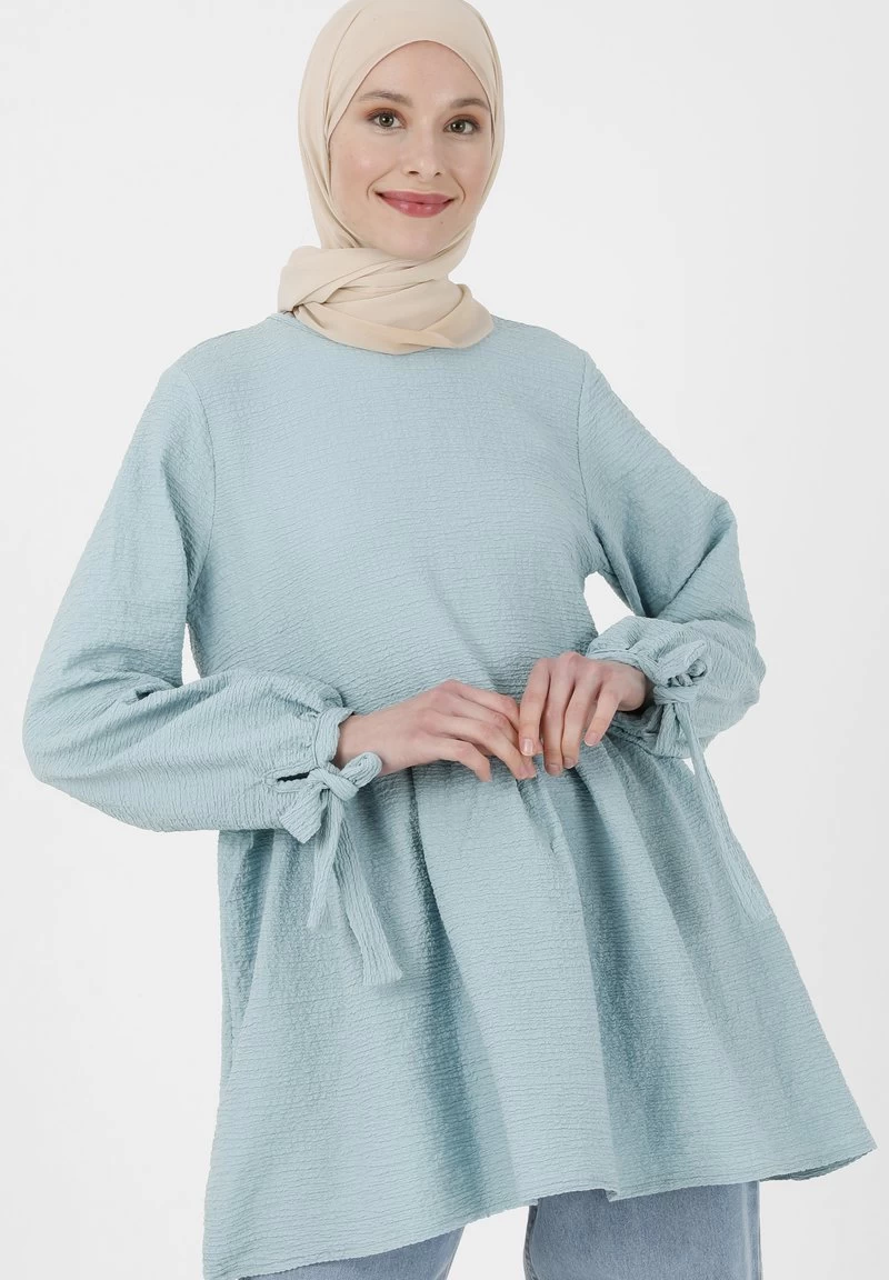 ALMOND REFKA - Tunika - Blue 3 ALMOND REFKA - Tunika - Blue