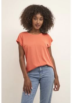 Kaffe KALISE MARIE - T-Shirt Basic - Vermillion Orange