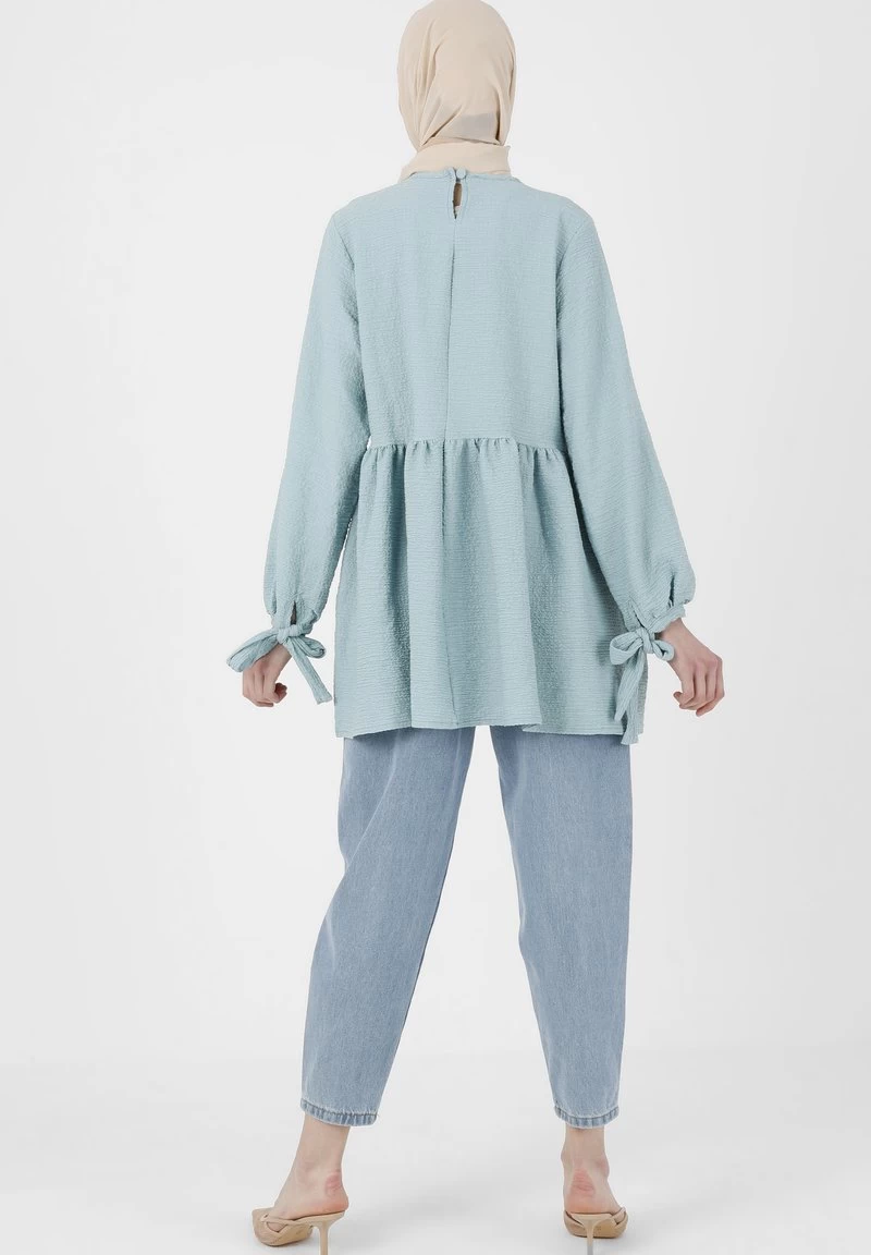 ALMOND REFKA - Tunika - Blue 5 ALMOND REFKA - Tunika - Blue – Bild 3