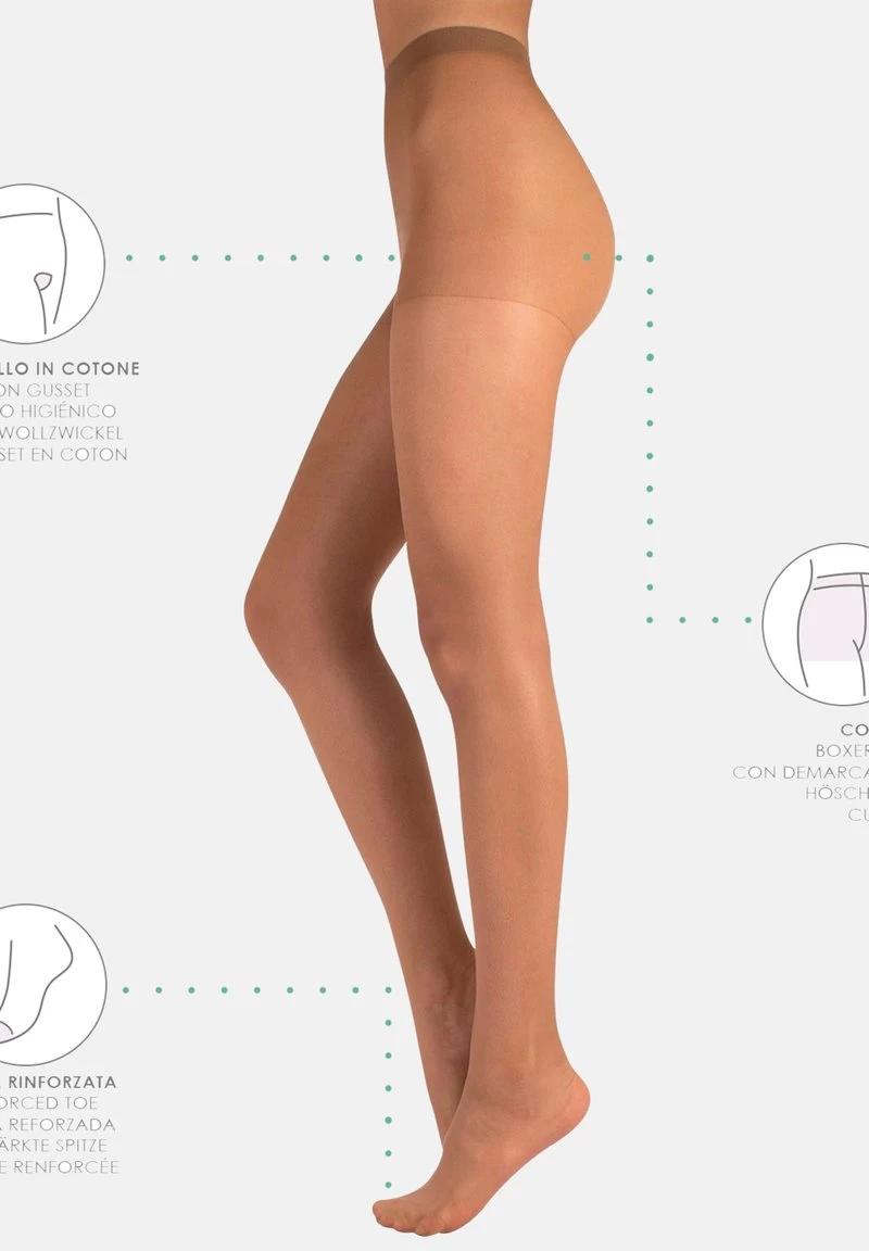 SHEER TIGHTS - 20 DEN - Strumpfhose - Natural Tan 4 SHEER TIGHTS - 20 DEN - Strumpfhose - Natural Tan – Bild 2