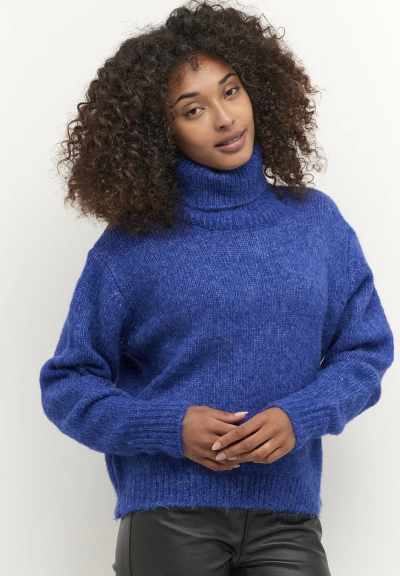 Kaffe KAALIOMA - Strickpullover - Mazarine Blue Melange 3 Kaffe KAALIOMA - Strickpullover - Mazarine Blue Melange