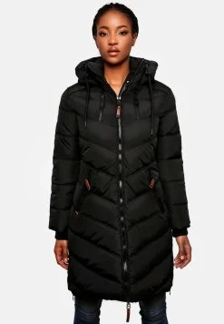 Marikoo ARMASA - Wintermantel - Schwarz