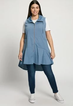 Ulla Popken Weste - Blue Denim