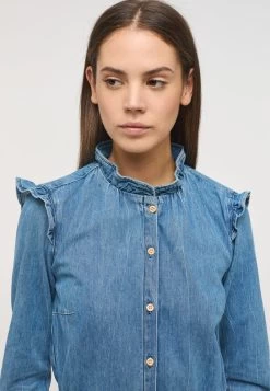 Mustang Jeanskleid - Blau -Frauen Geschäft 20ce53a314ab4dc989c4225f00eab1d5