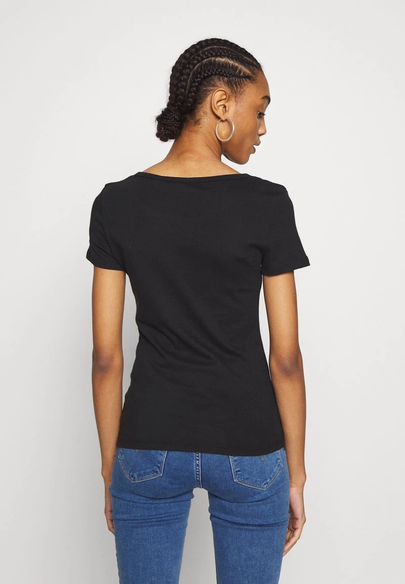 TEE 2 PACK - T-Shirt Basic - Mineral Black/mineral Black 5 TEE 2 PACK - T-Shirt Basic - Mineral Black/mineral Black – Bild 3