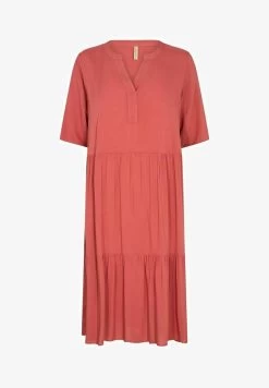 Soyaconcept SC-RADIA - Freizeitkleid - Dusty Red -Frauen Geschäft 234deb5db8ea455981587fe6814d4cb0