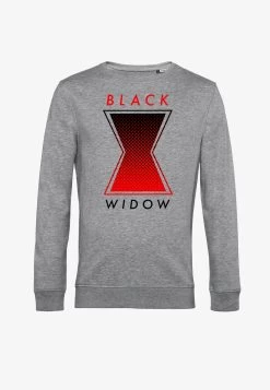 Henry Tiger BLACK WIDOW MOVIE HAFTONE SYMBOL - Sweatshirt - Heather Grey 11 Henry Tiger BLACK WIDOW MOVIE HAFTONE SYMBOL - Sweatshirt - Heather Grey -Frauen Geschäft 2392fde9933f41f89af2dcfba25e9899