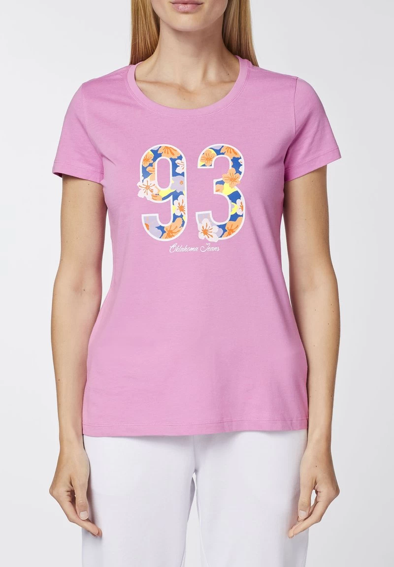 MIT GEBLÜMTEM 93 PRINT - T-Shirt Print - Opera Mauve 7 MIT GEBLÜMTEM 93 PRINT - T-Shirt Print - Opera Mauve – Bild 5