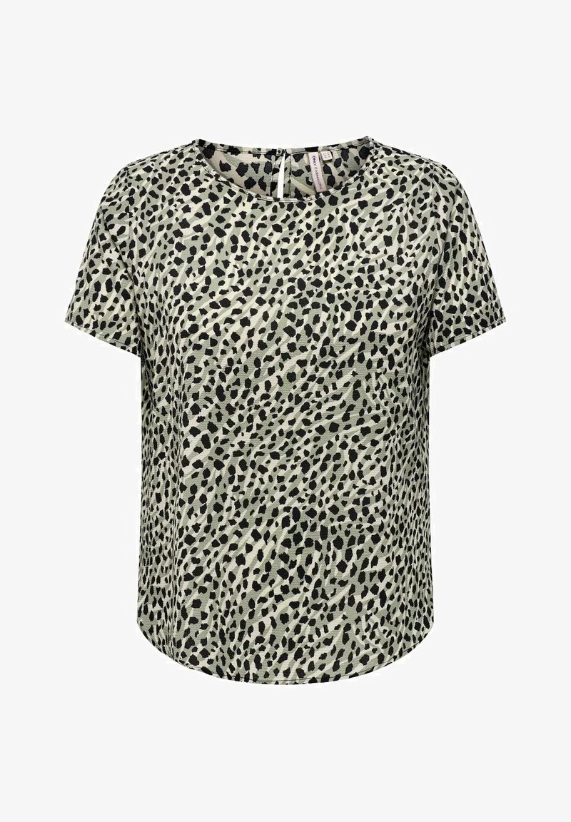 ONLY CARMAKOMA KURZARM DESIGN CURVY GROSSE GRÖSSEN ÜB - Bluse - Grün 3 ONLY CARMAKOMA KURZARM DESIGN CURVY GROSSE GRÖSSEN ÜB - Bluse - Grün