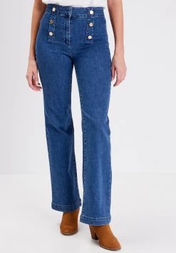 MIT STEG - Flared Jeans - Denim Stone -Frauen Geschäft 2507f1e13a384eae8fbba48b8ac4d7bc
