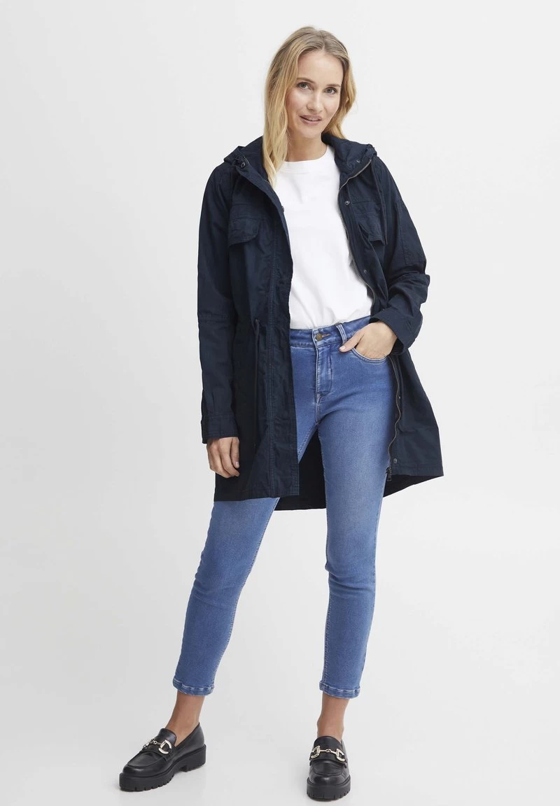 Fransa FRHARLOW JA - Parka - Navy Blazer 4 Fransa FRHARLOW JA - Parka - Navy Blazer – Bild 2