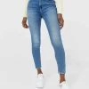 Stradivarius Jeans Skinny Fit - Mottled Light Blue