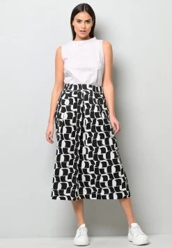 A-Linien-Rock - Schwarz Weiß -Frauen Geschäft 2682b8bdf36d43c58587ba1aaf095a40