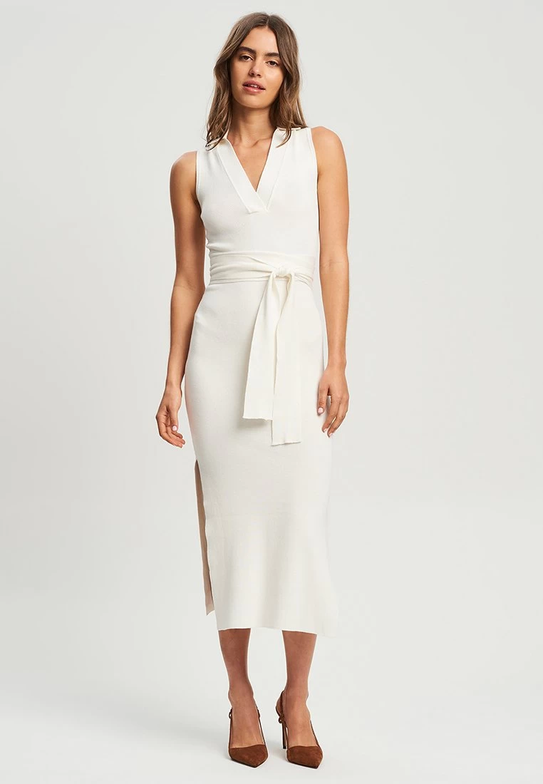 ANNETTE - Etuikleid - White 4 ANNETTE - Etuikleid - White – Bild 2