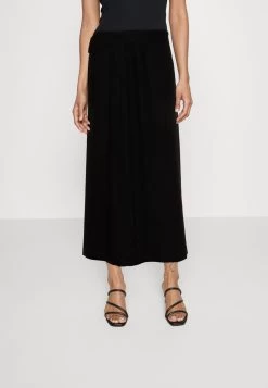 Selected Femme SLFELOISA ANKLE WRAP SKIRT - Wickelrock - Black