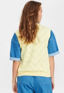 NUHELLA - Weste - Popcorn -Frauen Geschäft 29eb87140553425da0f9cbd3d1b6149a