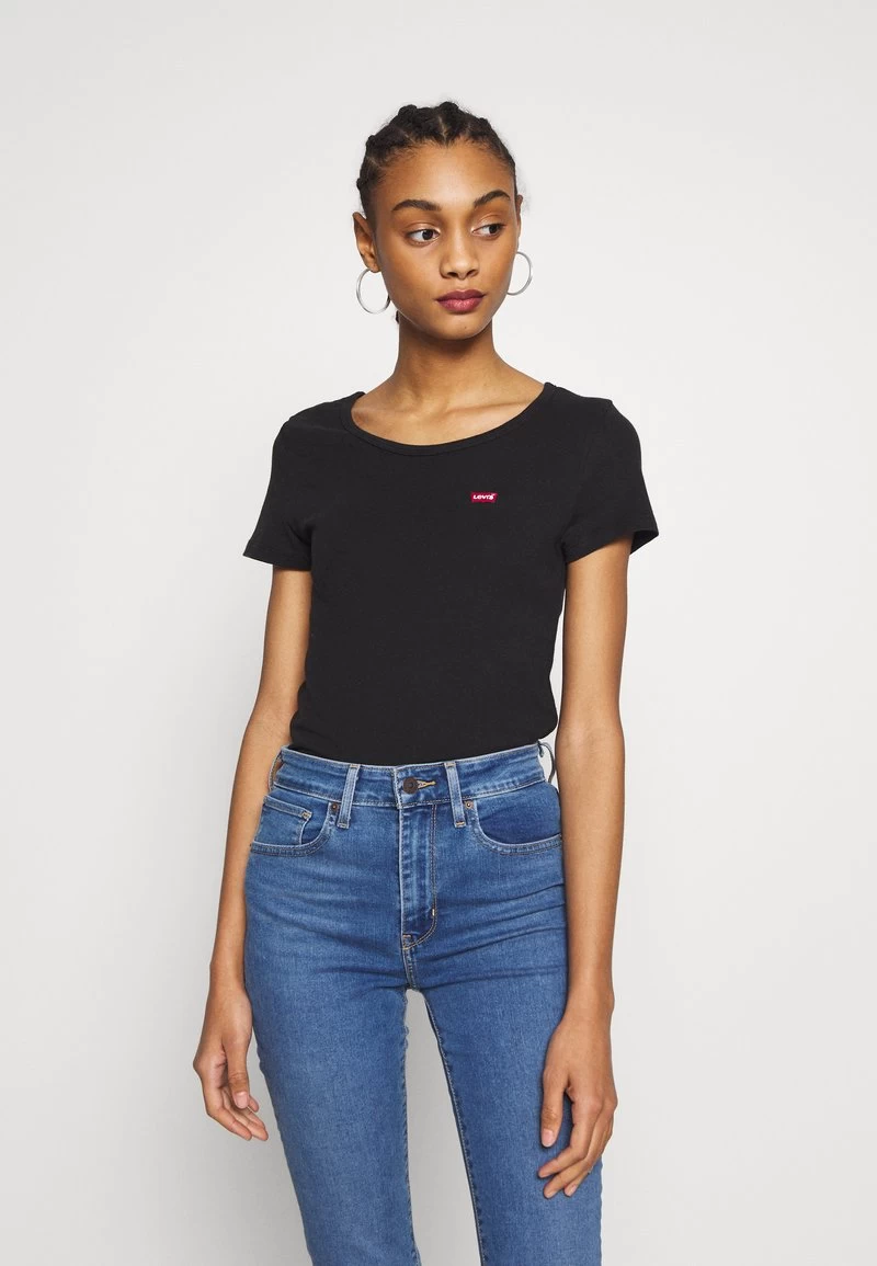 TEE 2 PACK - T-Shirt Basic - Mineral Black/mineral Black 4 TEE 2 PACK - T-Shirt Basic - Mineral Black/mineral Black – Bild 2