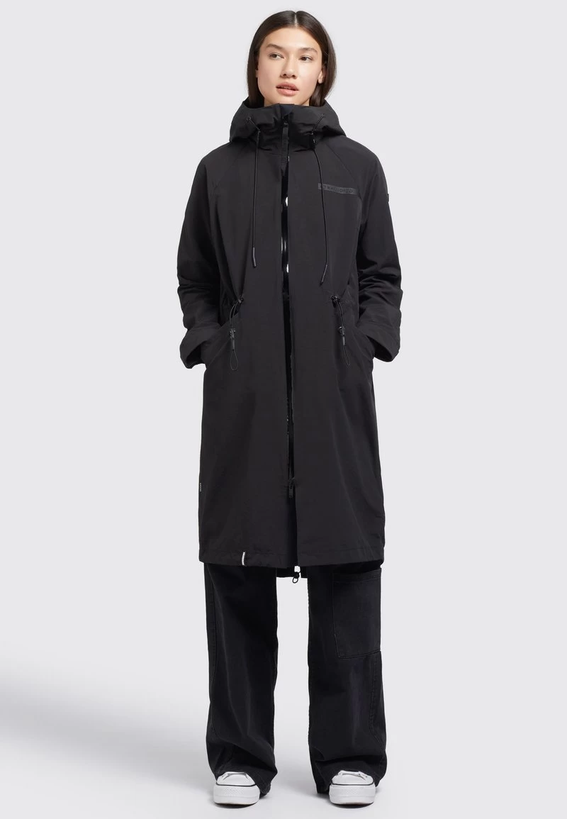 Khujo MARNIA - Regenjacke / Wasserabweisende Jacke - Schwarz 4 Khujo MARNIA - Regenjacke / Wasserabweisende Jacke - Schwarz – Bild 2