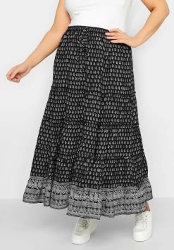 TIERED GYPSY - Maxirock - Black