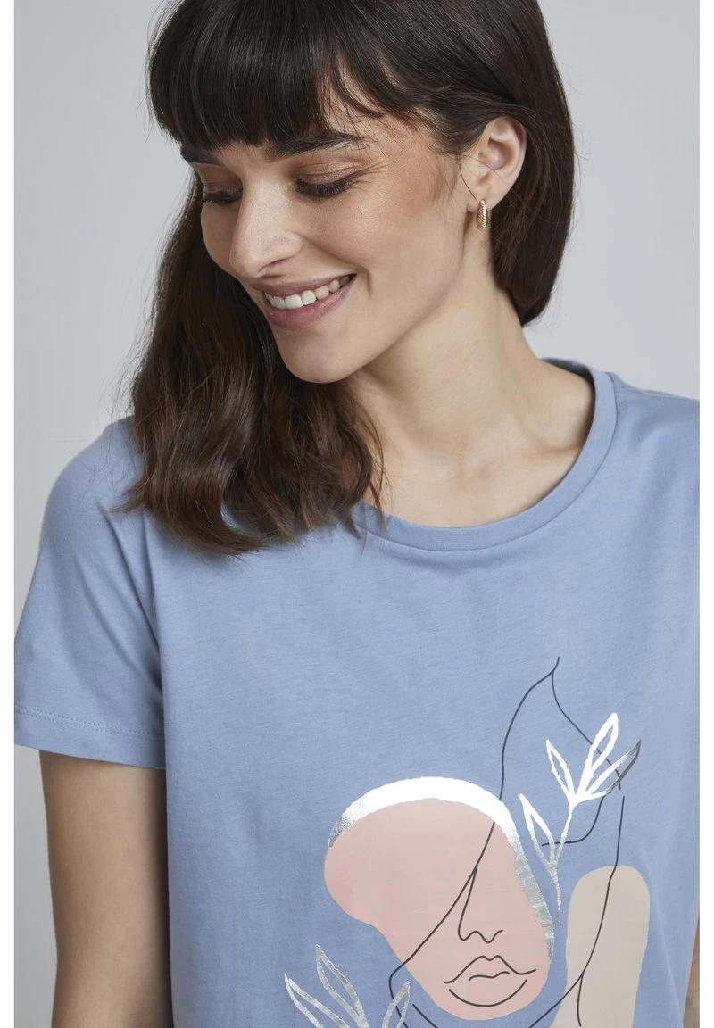 Fransa FRFEFRESH - T-Shirt Print - Infinity Mix 6 Fransa FRFEFRESH - T-Shirt Print - Infinity Mix – Bild 4