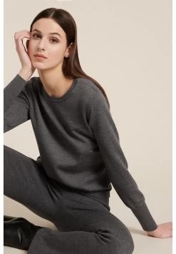 LUISA SPAGNOLI MOSSA B - Strickpullover - Grigio Melange -Frauen Geschäft 2d6807d0341f4a9a970d1ae2d1e130ca