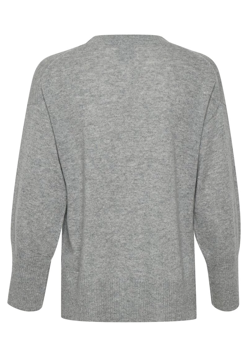 Part Two HELLINPW CASHMERE - Strickpullover - Grey Melange 5 Part Two HELLINPW CASHMERE - Strickpullover - Grey Melange – Bild 3